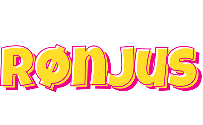 Rønjus kaboom logo