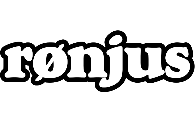 Rønjus panda logo