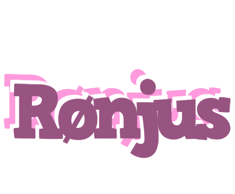 Rønjus relaxing logo