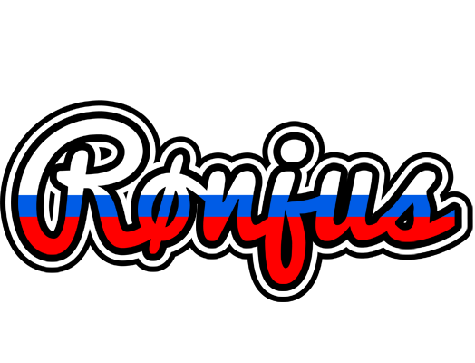 Rønjus russia logo