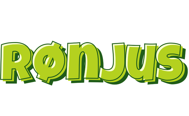 Rønjus summer logo