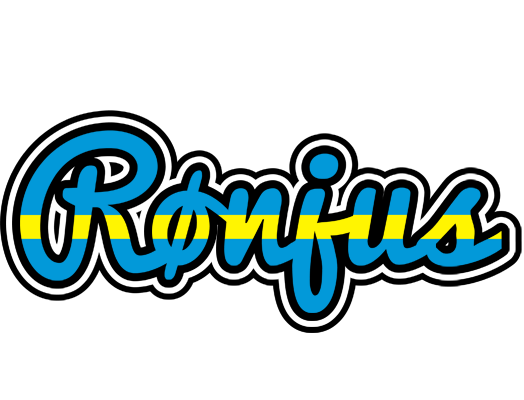 Rønjus sweden logo