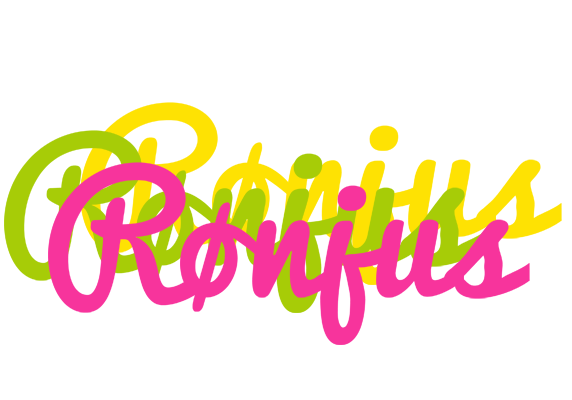 Rønjus sweets logo