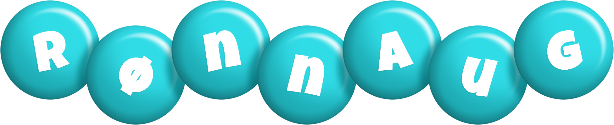 Rønnaug candy-azur logo