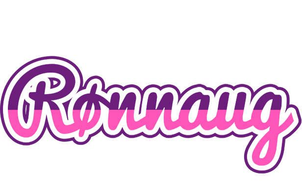 Rønnaug cheerful logo