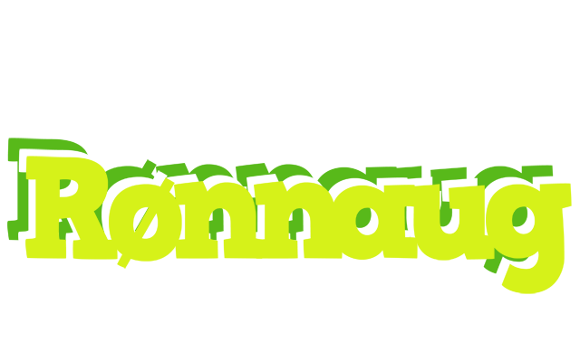 Rønnaug citrus logo