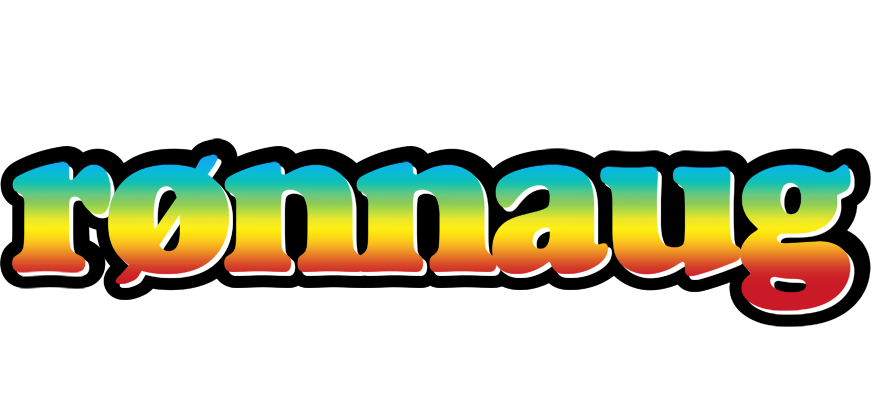 Rønnaug color logo