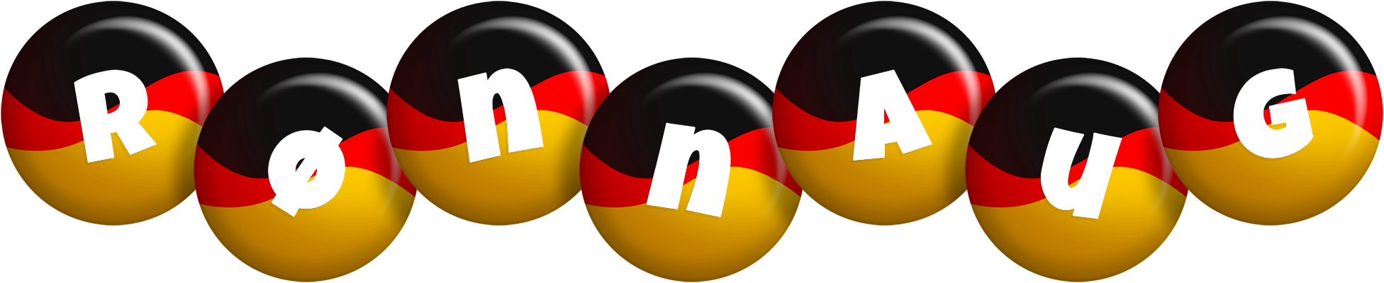 Rønnaug german logo