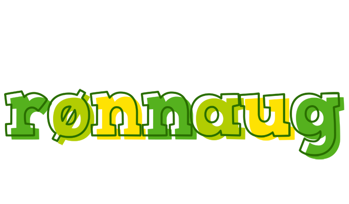 Rønnaug juice logo
