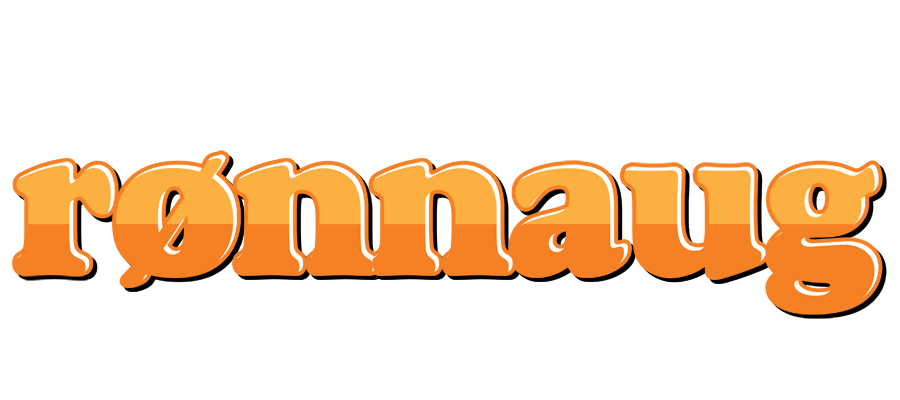 Rønnaug orange logo
