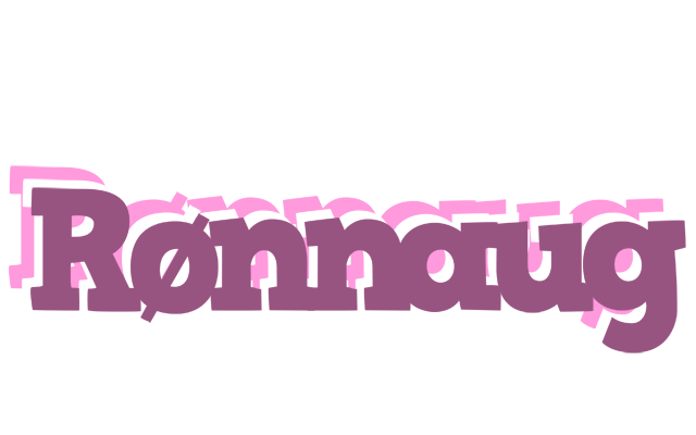 Rønnaug relaxing logo