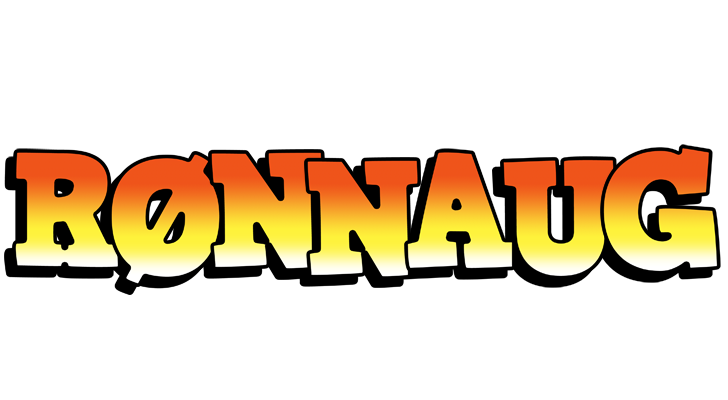 Rønnaug sunset logo