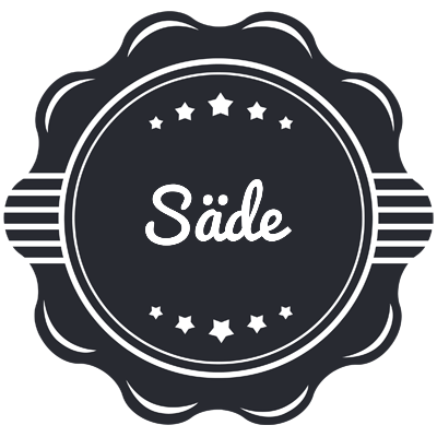 Säde badge logo