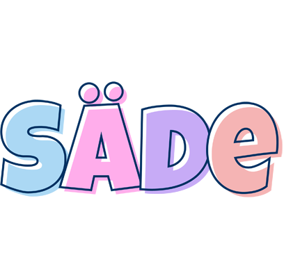 Säde pastel logo