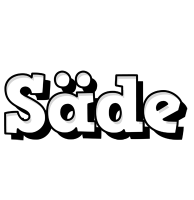 Säde snowing logo