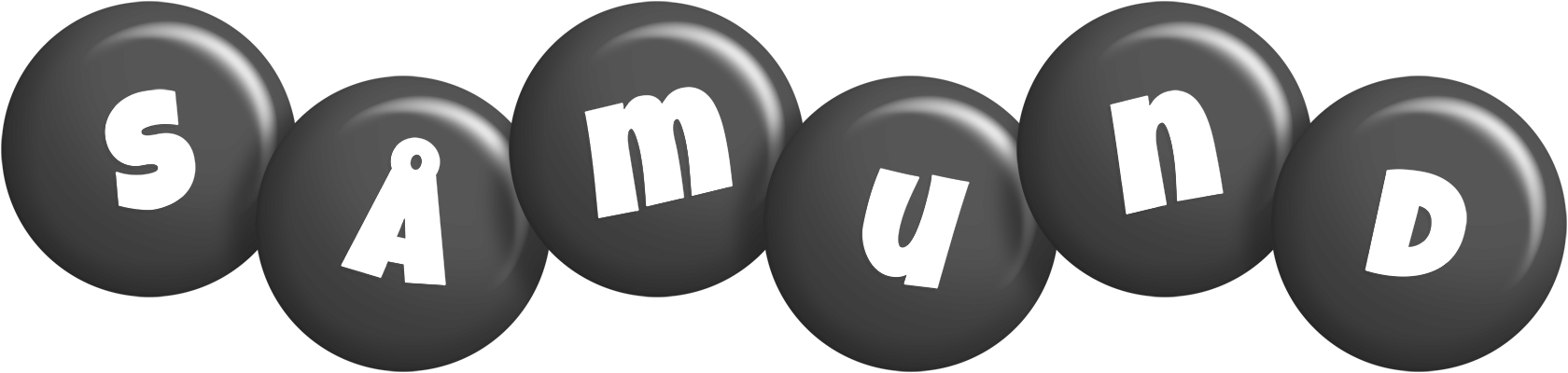 Såmund candy-black logo