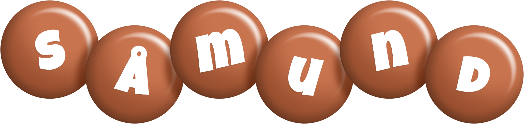 Såmund candy-brown logo