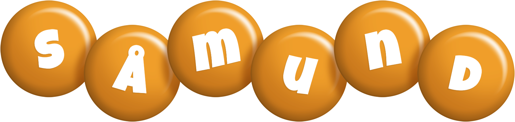 Såmund candy-orange logo
