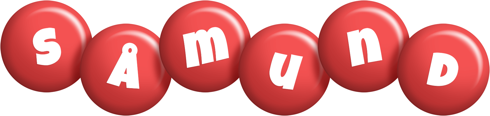 Såmund candy-red logo