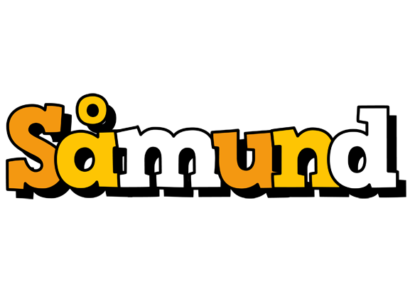 Såmund cartoon logo
