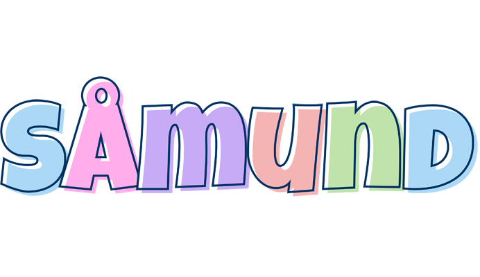 Såmund pastel logo