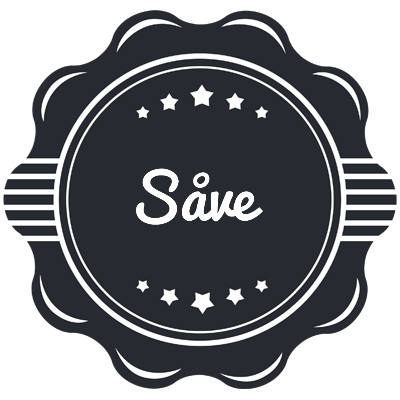Såve badge logo