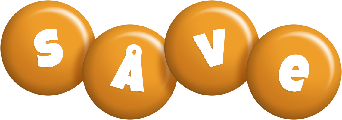 Såve candy-orange logo