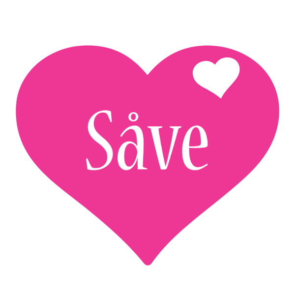 Såve love-heart logo