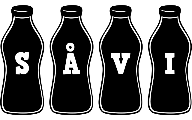 Såvi bottle logo