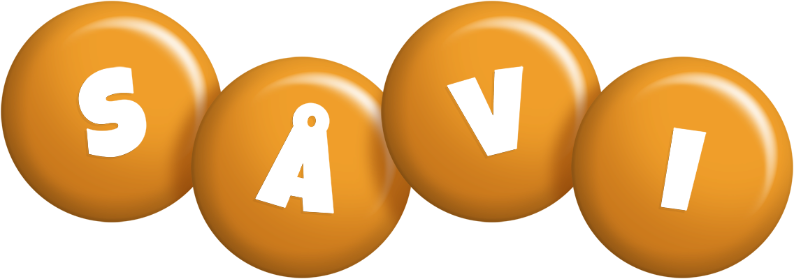 Såvi candy-orange logo