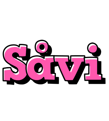 Såvi girlish logo