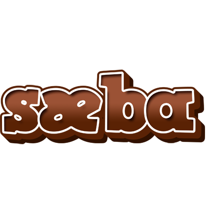 Sæba brownie logo