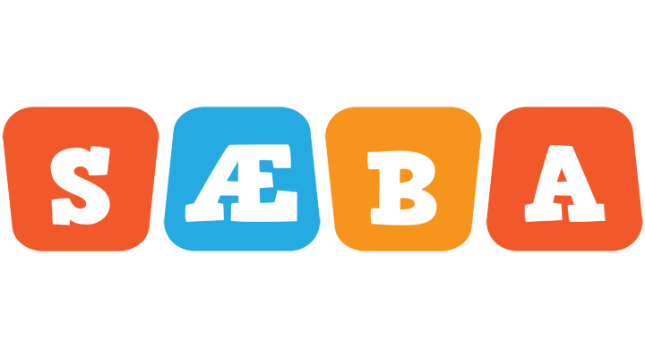 Sæba comics logo