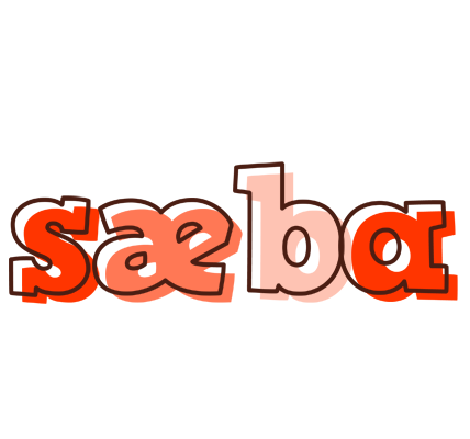 Sæba paint logo
