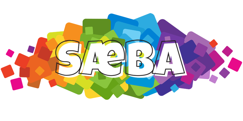 Sæba pixels logo
