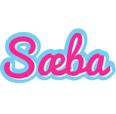 Sæba popstar logo