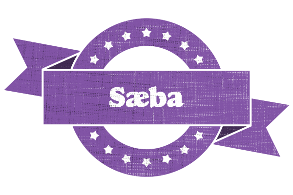 Sæba royal logo