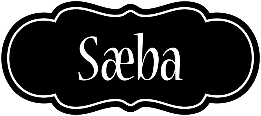 Sæba welcome logo