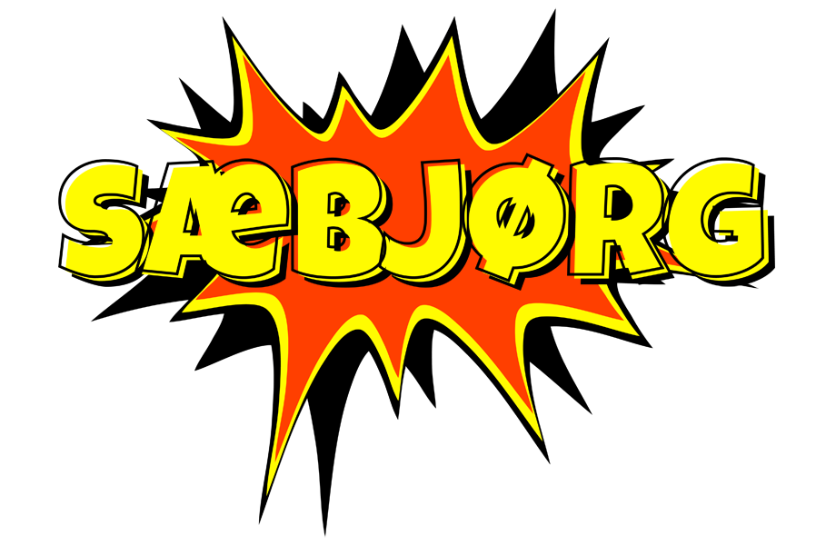 Sæbjørg bazinga logo