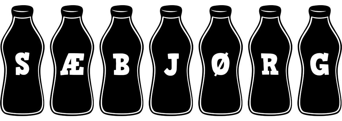 Sæbjørg bottle logo