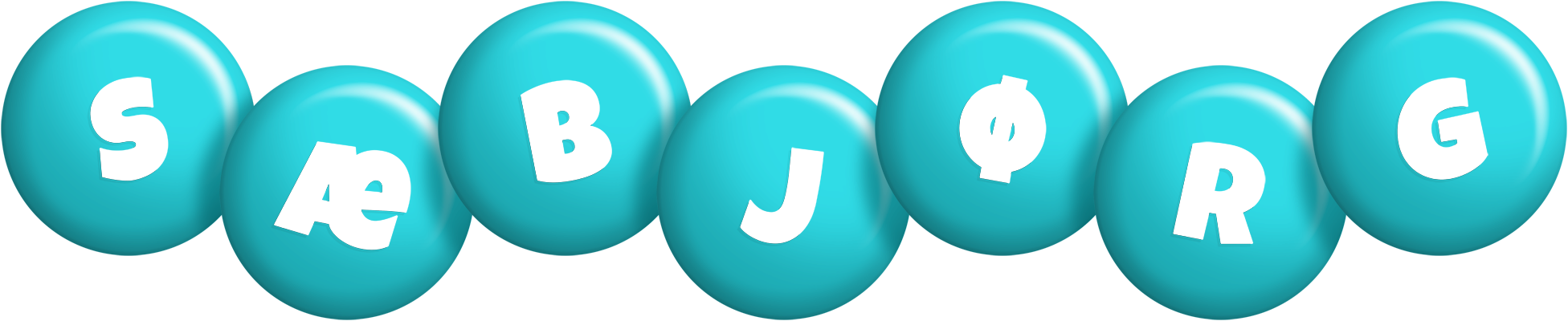 Sæbjørg candy-azur logo