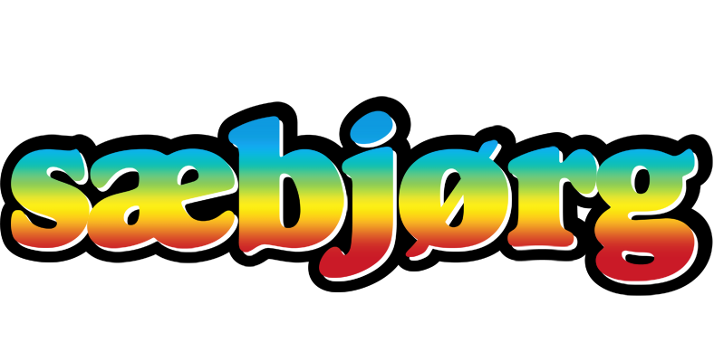 Sæbjørg color logo