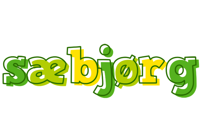 Sæbjørg juice logo