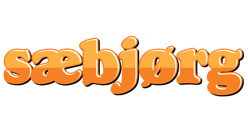 Sæbjørg orange logo