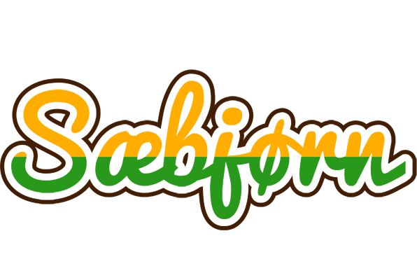 Sæbjørn banana logo