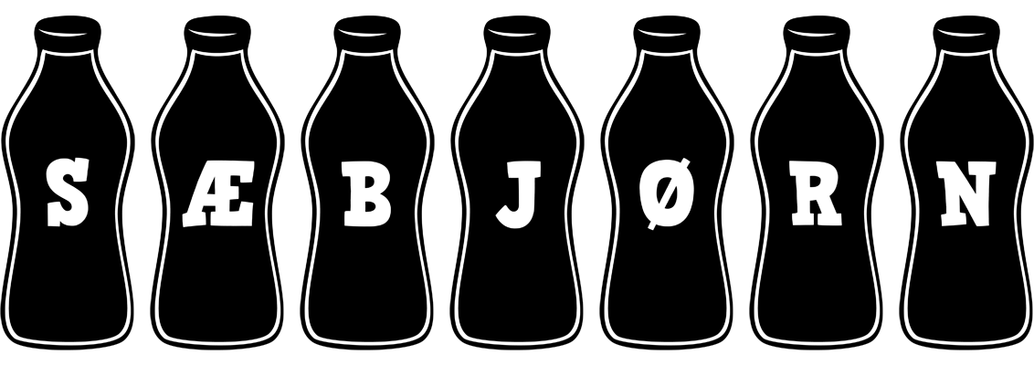 Sæbjørn bottle logo