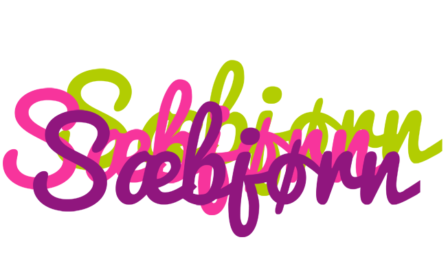 Sæbjørn flowers logo