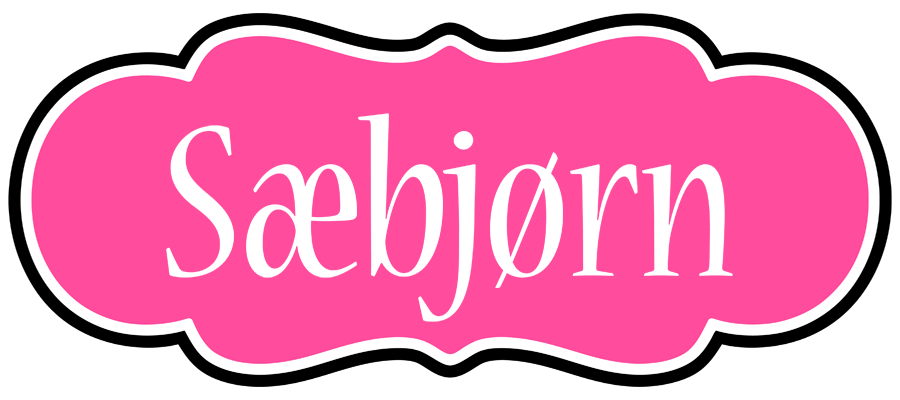 Sæbjørn invitation logo