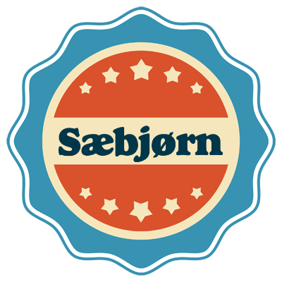 Sæbjørn labels logo