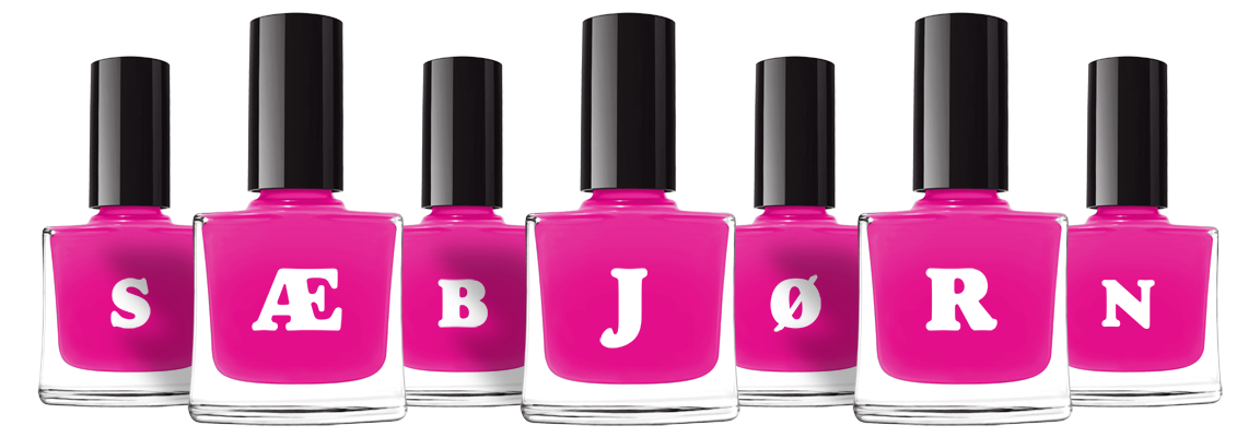 Sæbjørn nails logo